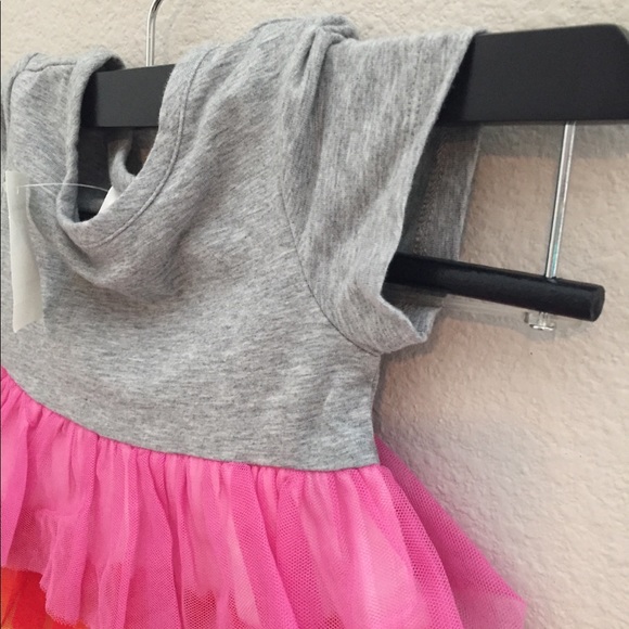 Hanna Andersson Colorful Tulle Dress, size 60 (3-6 months), gently used. - Picture 3 of 11